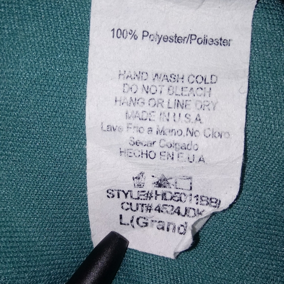 Turquoise blue paisley bell sleeve shift dress - Picture 8 of 8